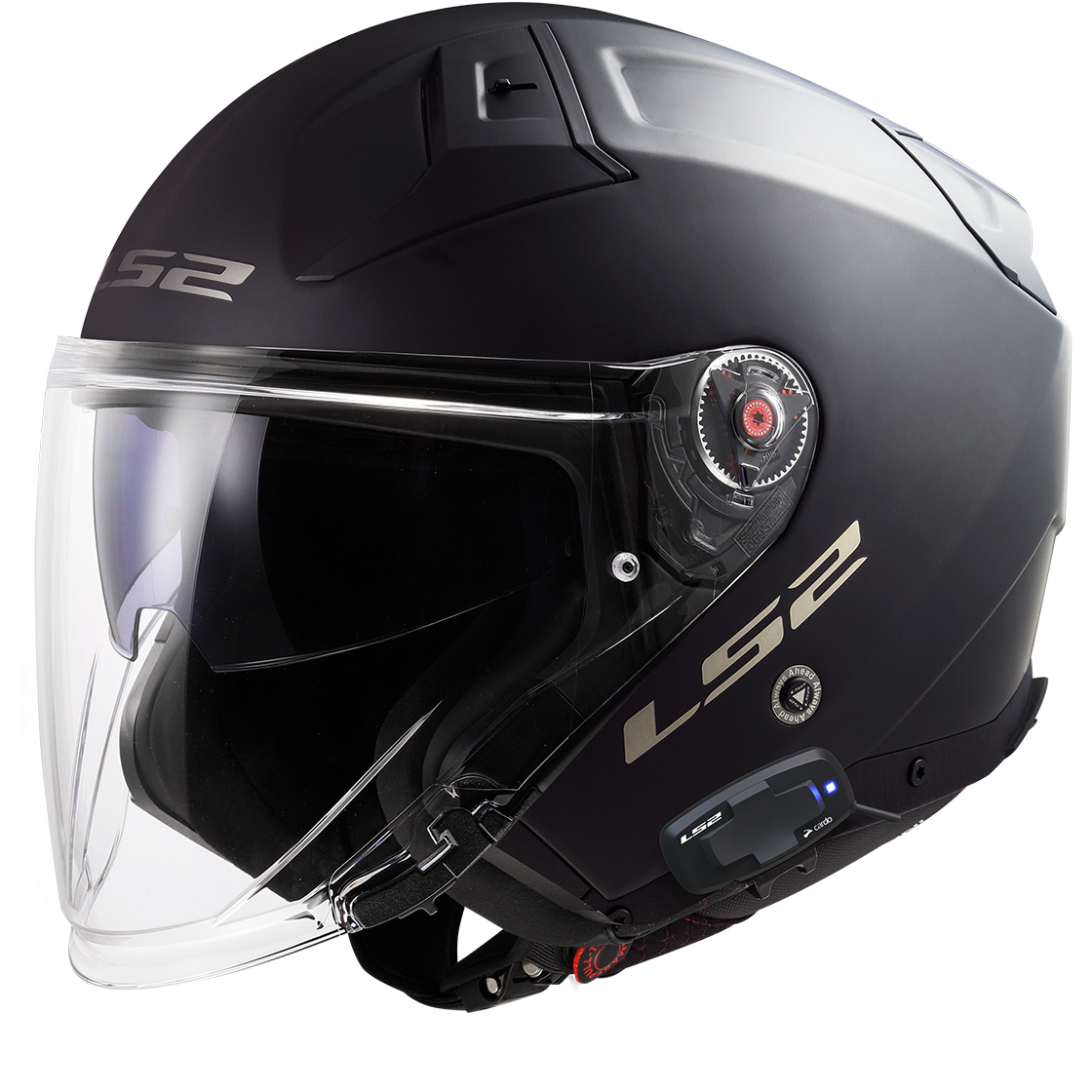 CARDO- Tutorial de instalación de intercomunicador de moto Cardo en un  casco
