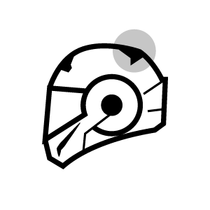 Chin and top carbon vents